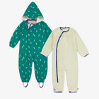 3 in 1 Waterproof Scampsuit Green